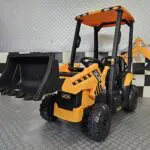 Elektrische kindertractor JCB sitemaster