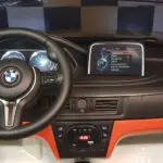 Dashboard X6 M kinderauto wit