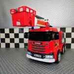 Elektrische Scania brandweer hoogwerker met RC