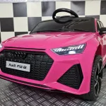 Kinderauto Audi RS 6 roze