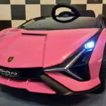 Accu kinderauto Lamborghini roze