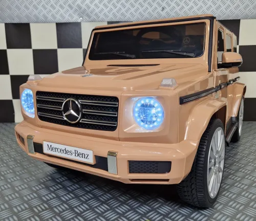 Kinderauto Mercedes G500 sandy