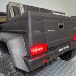 Kinderauto Mercedes G63 mat zwart