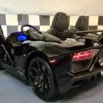 Lamborghini 2 persoons accu kinderauto zwart