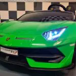 Lamborghini 2 persoons kinderauto groen