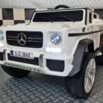 Mercedes G650 Maybach wit kinderauto