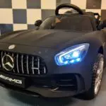 Mercedes GTR accu kinderauto mat zwart