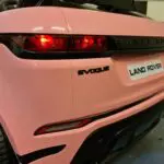 Range Rover Evoque met afstandsbediening