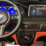 Dashboard BMW X6 metallic zwarte kinderauto