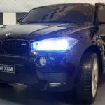 BMW X6 M kinderauto metallic zwart