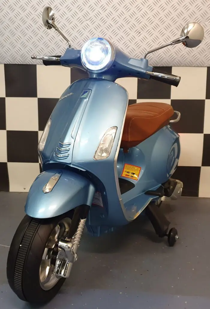 primavera elektrische vespa kinder scooter