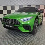 Kinderauto Mercedes SL63 metallic groen